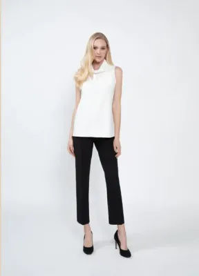 Front Zip Ankle Pant 9409-1