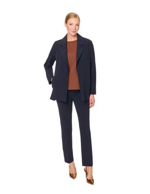 Side Zip Seamed Pants 9414