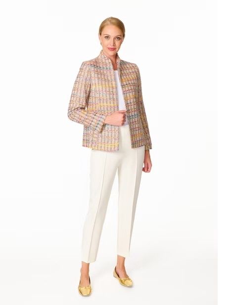 Side Zip Seamed Pants 9414