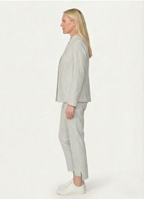 Step Hem Pull-On Pants 8363