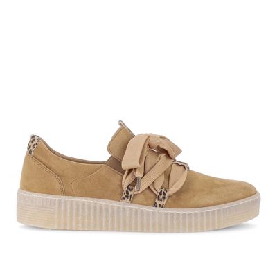 Ribbon Suede Sneaker