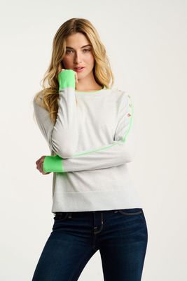 City Chic Crew Neck Sweater