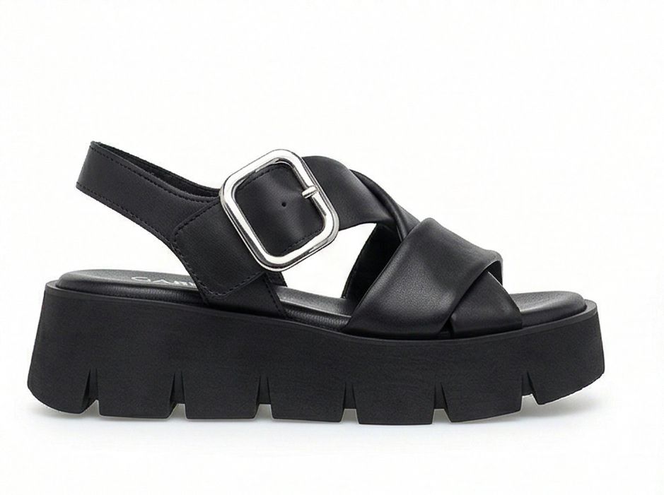 Chunky Platform Buckle Sandals