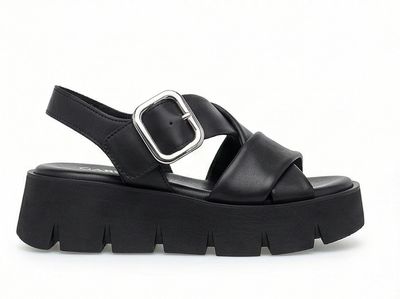 Chunky Platform Buckle Sandals
