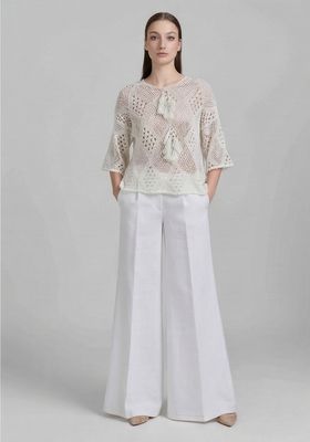 Lattice Knit Sweater