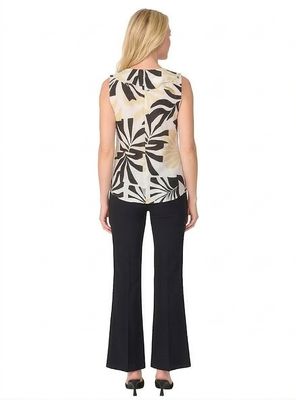 V-Neck Ruffled Top 9824