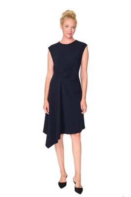 Side Gathered Dress 9433