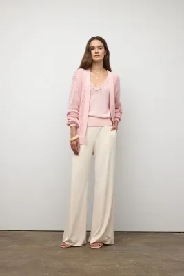 Long Sleeve Crochet Cardigan