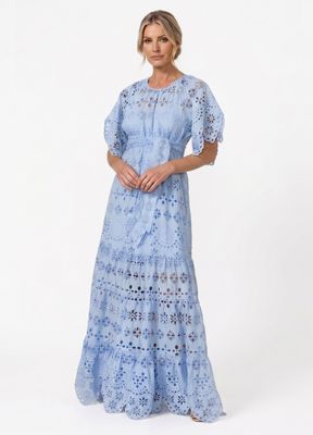 Broderie Maxi Dress
