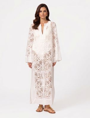 Eyelet Maxi Dress