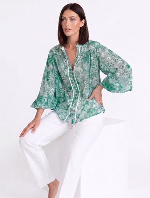Jungle Print Blouse
