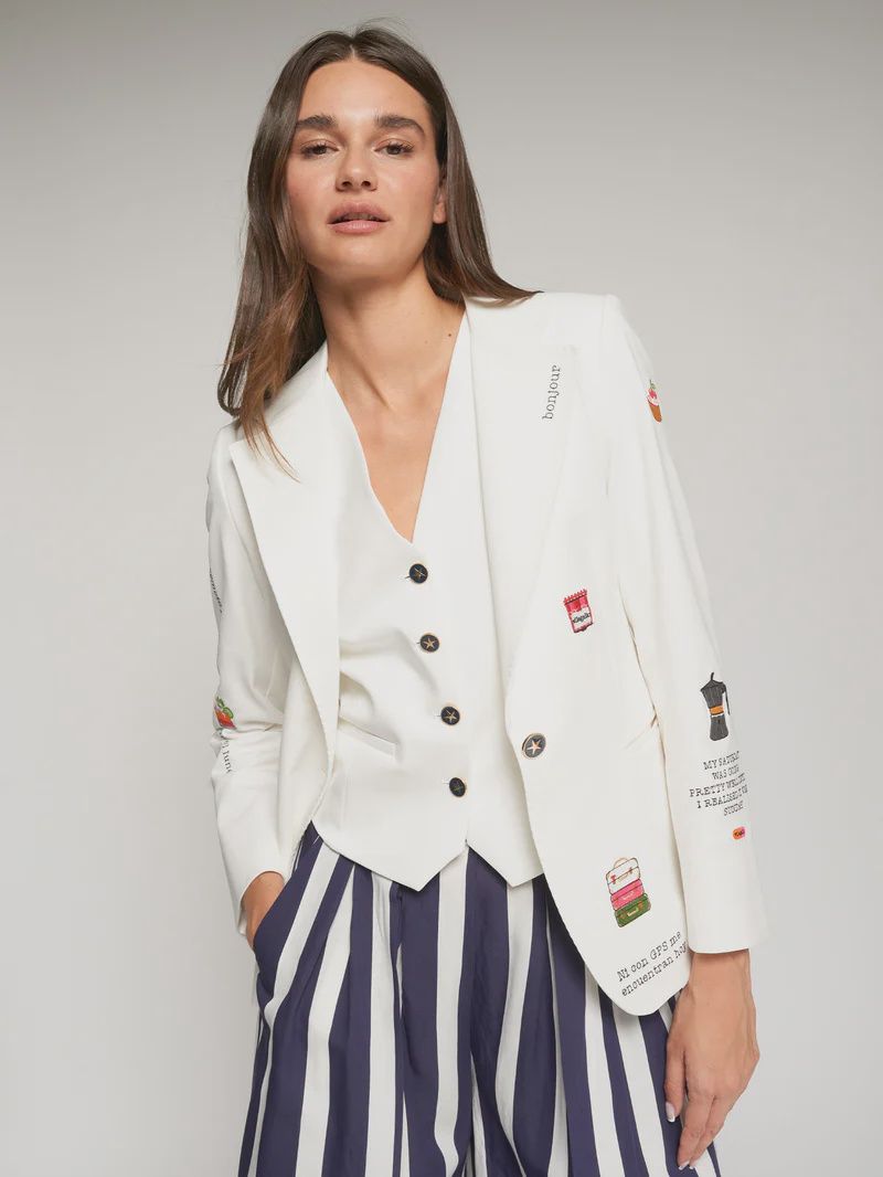 Bonjour Embroidered Jacket
