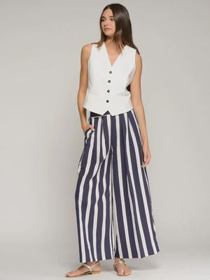 Striped Palazzo Pants