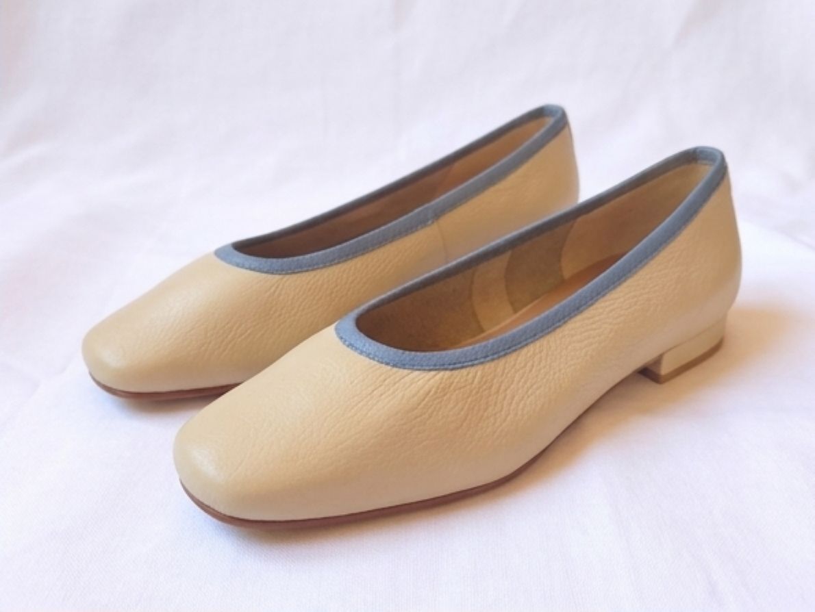Two-Tone Ballet Flats