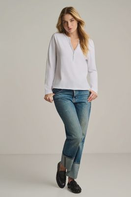 Snappy Stitch T-Sirt