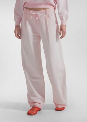 Fade Effect Wide Leg Pants