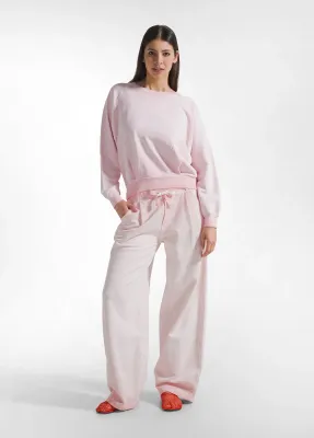 Fade Effect Wide Leg Pants