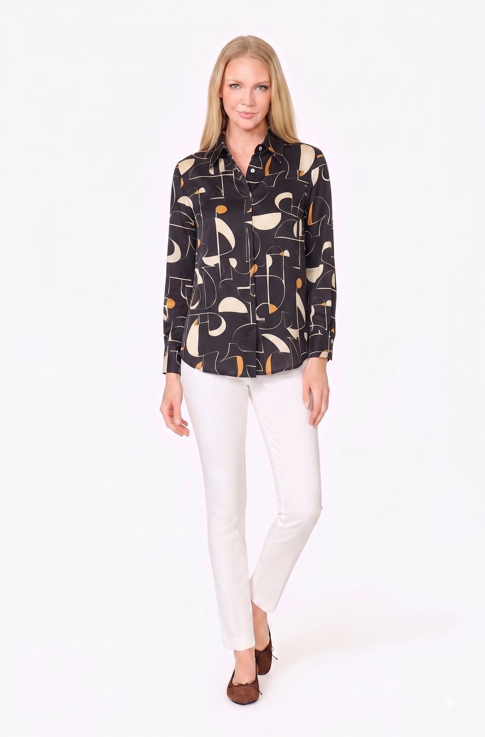 Curved Hem Shirt 1201