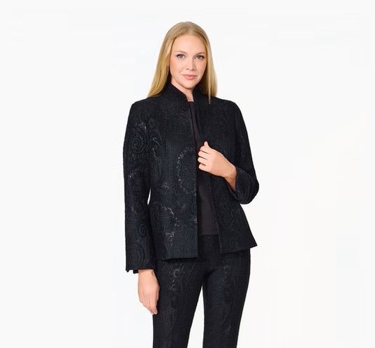 Brocade Shaped Jacket 8254