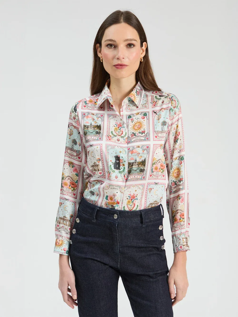 Printed Twill Shirt