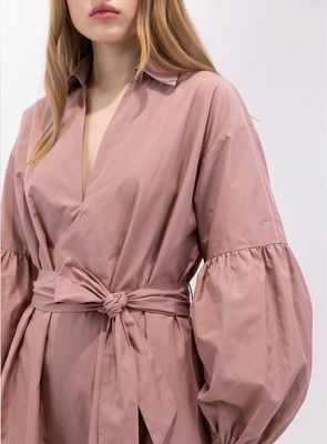 Maxi Taffeta Dress