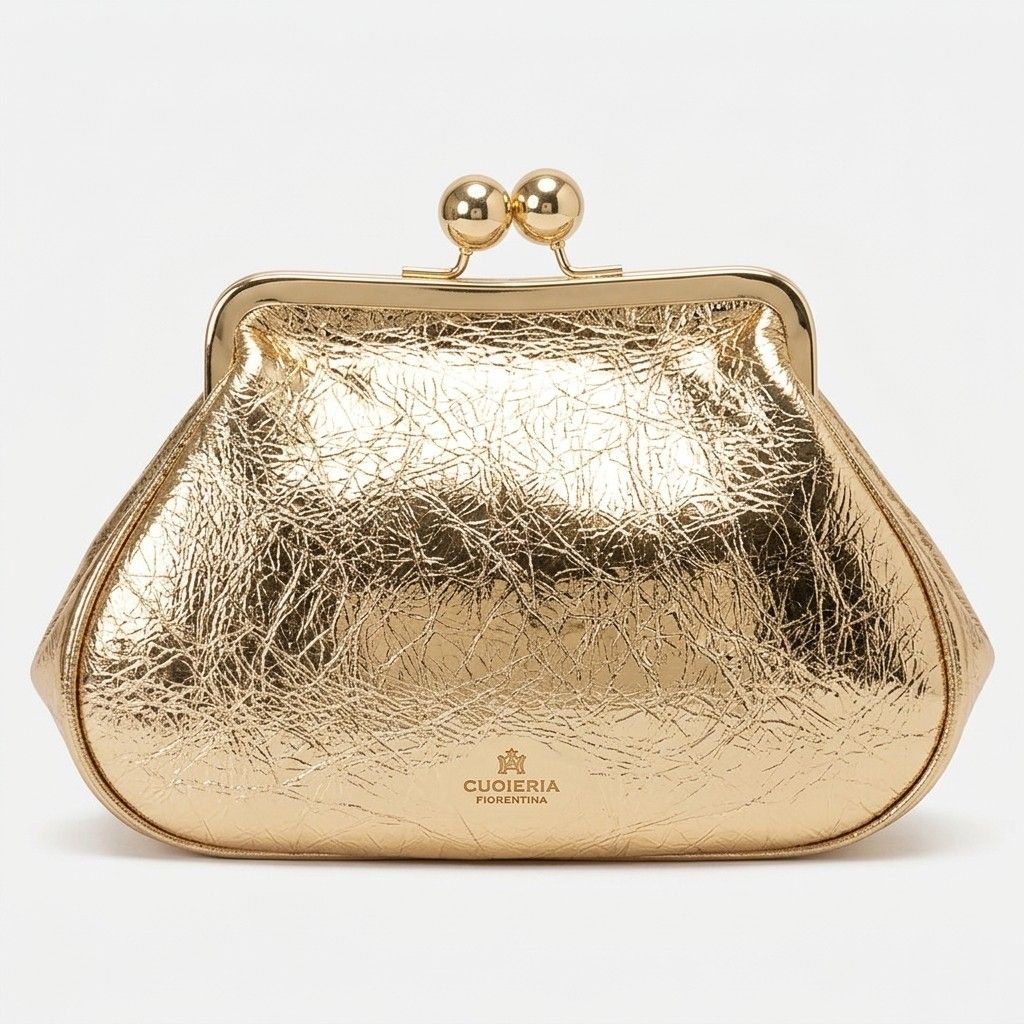 Joy Clutch Gold