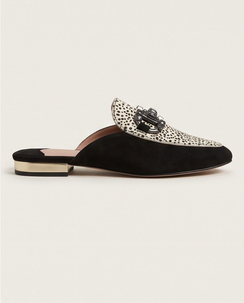Animal-Print Mule