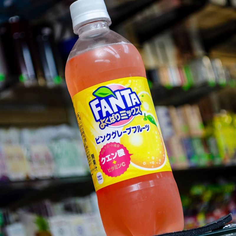 Fanta Pink Grapefruit Exotic Soda