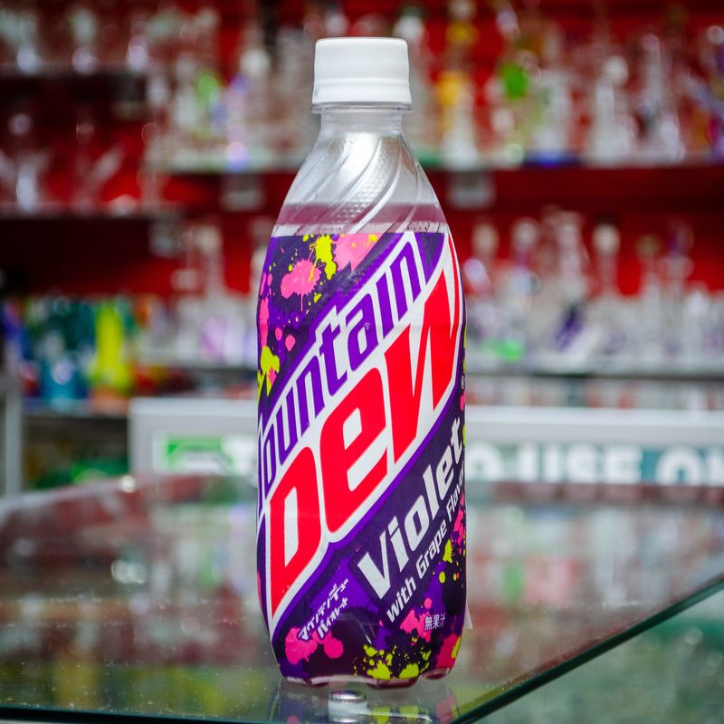 Mountain Dew Violet Exotic Soda