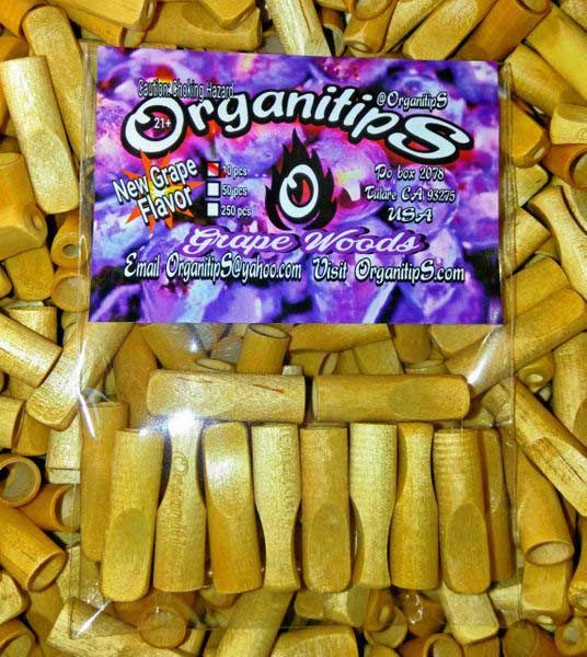 Organitips – Flavored Wooden Rolling Tips