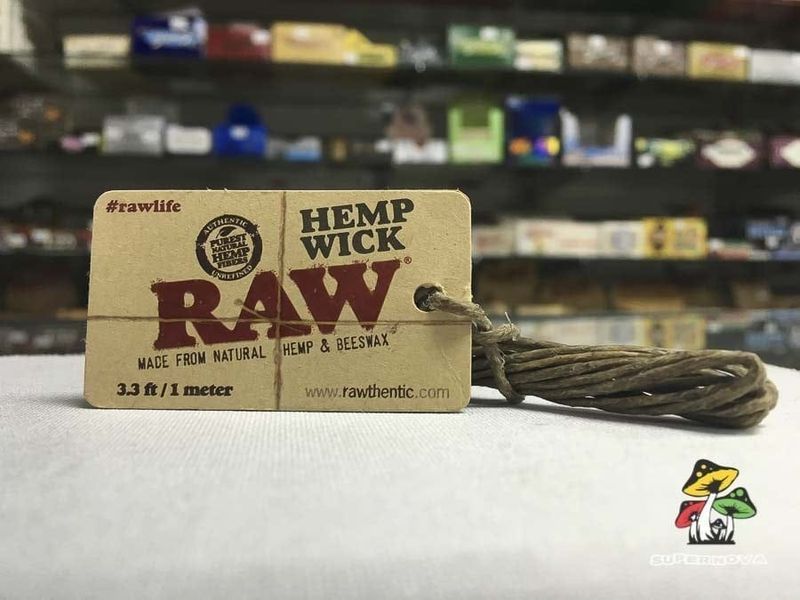 RAW Hemp Wick – 1 Meter RAW Hemp Wick – 1 Meter
