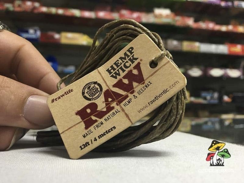 RAW Hemp Wick – 4 Meter RAW Hemp Wick – 4 Meter