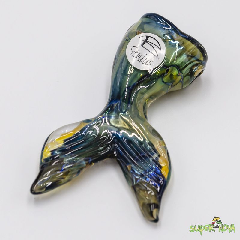 Mermaid Tail Pendant by B Genius Glass Mermaid Tail Pendant by B Genius Glass