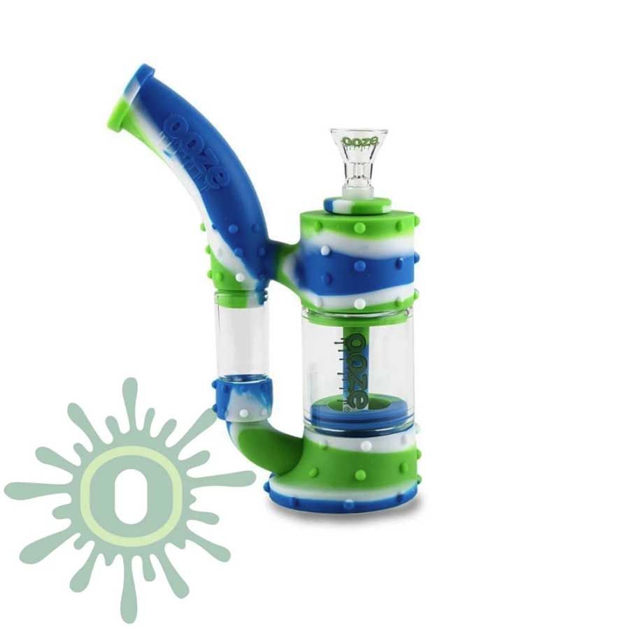 Ooze Stack Pipe Silicone Bubbler