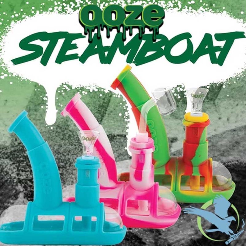 Ooze Steamboat Silicone Bubbler Ooze Steamboat Silicone Bubbler