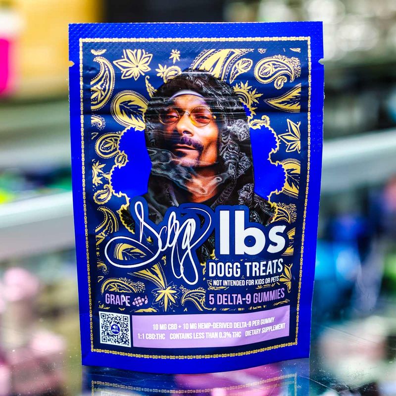 Dogg Lbs Snoop Dogg Delta-9 Gummies 100MG Dogg Treats Dogg Lbs Snoop Dogg Delta-9 Gummies 100MG Dogg Treats