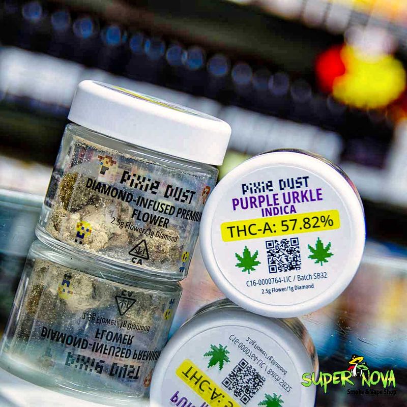 Pixie Dust Diamond-Infused Premium THC-A Buds Pixie Dust Diamond-Infused Premium THC-A Buds