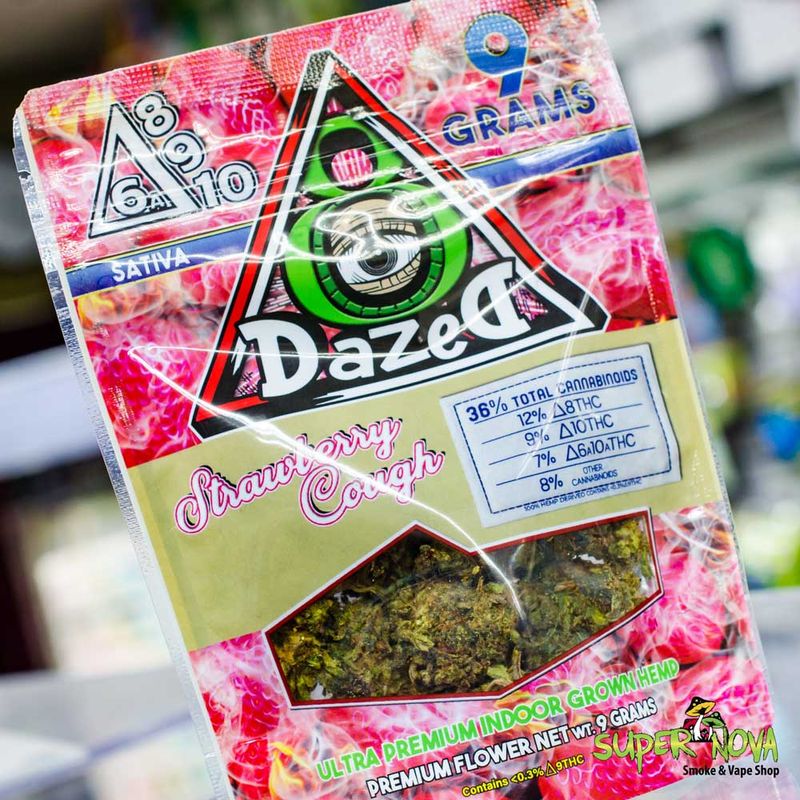 Dazed 8 Ultra Premium 9g Indoor Grown Hemp Flower Dazed 8 Ultra Premium 9g Indoor Grown Hemp Flower