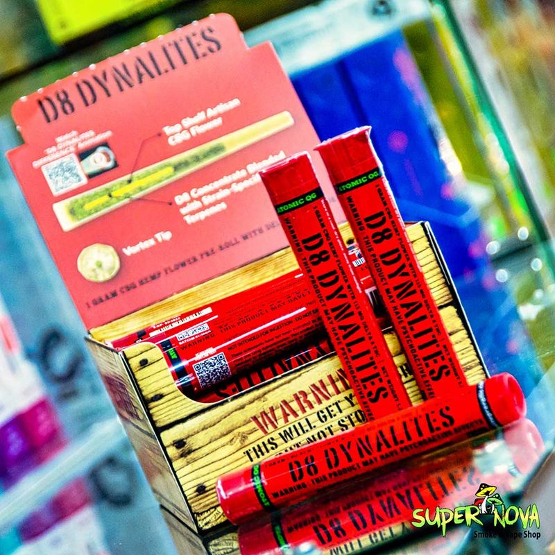 D8 Dynalites 1g Pre-Rolled Cones D8 Dynalites 1g Pre-Rolled Cones