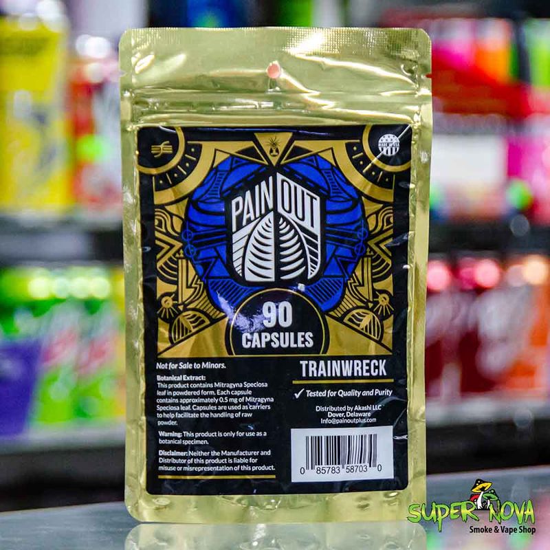 Pain Out Brand Kratom Capsules Pain Out Brand Kratom Capsules