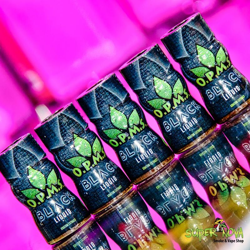 OPMS Black Kratom Extract Shots OPMS Black Kratom Extract Shots