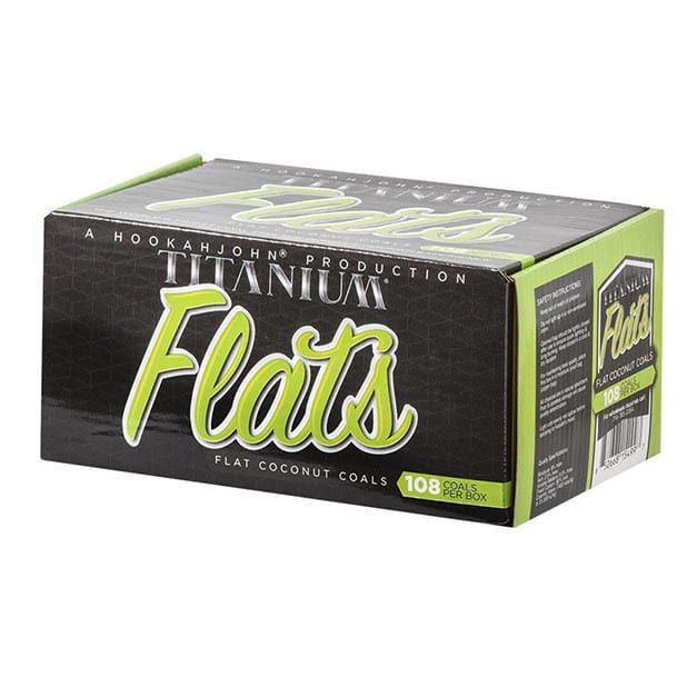 Titanium Flats Hookah Coals Titanium Flats Hookah Coals