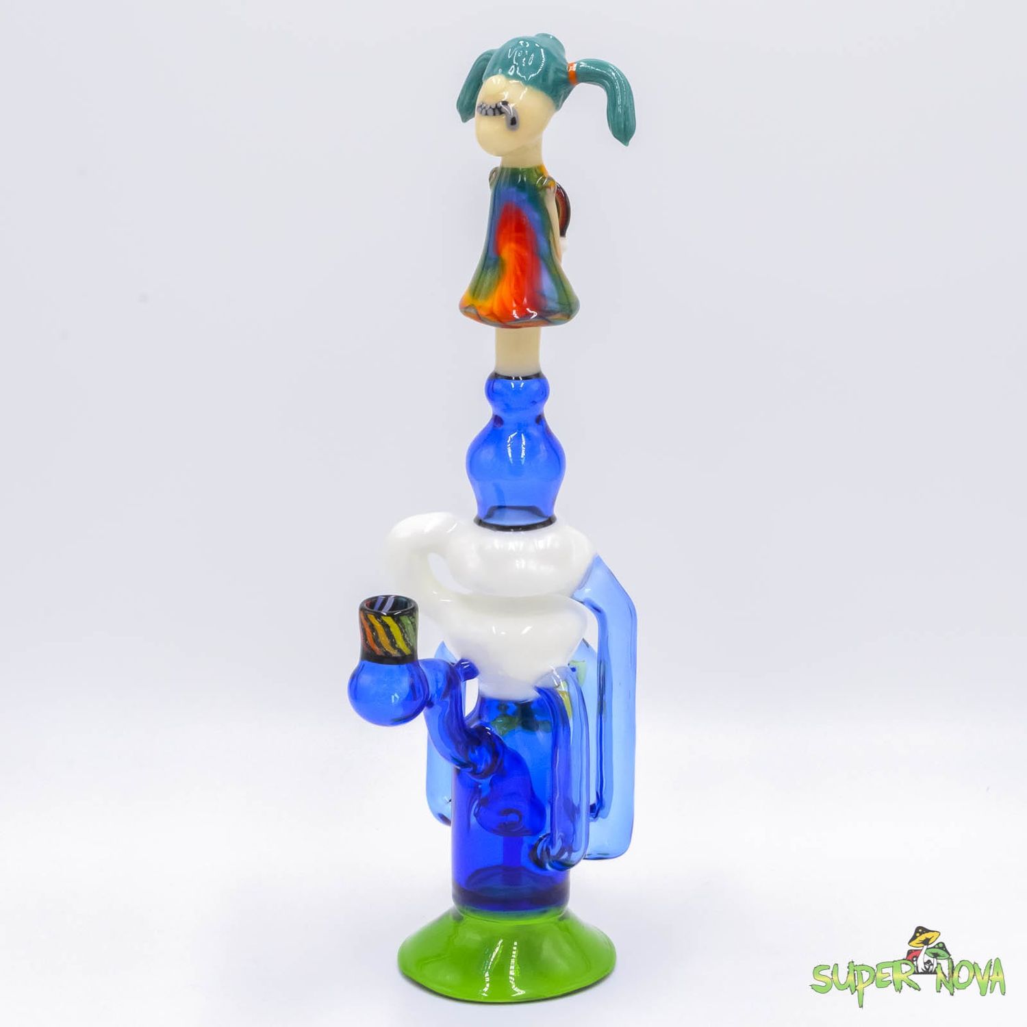 Zipped Lips Girl Hiding Rainbow by Callaghan Kiddo Zipped Lips Girl Hiding Rainbow by Callaghan Kiddo