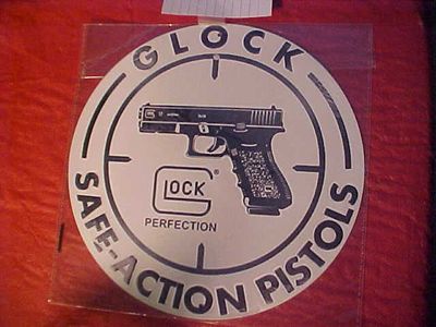 # 202 - Vintage Style Glock Sign 8&quot; x 8&quot;