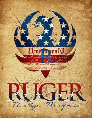 # 277 - Ruger 2nd Amendment 16in x 12.5in