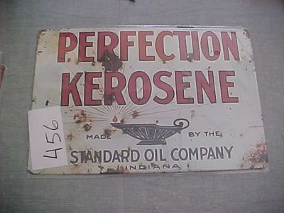 #456 - Perfection Kerosene Standard Oil Company Vintage Style Metal Advertising Metal Sign 8 x 12 Inches