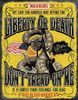 # 302 - Don&#39;t Tread On Me - Warning - 12.5in x 16in Metal Sign