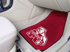 Mississippi State 2-Piece Carpeted Car Mats 17x27