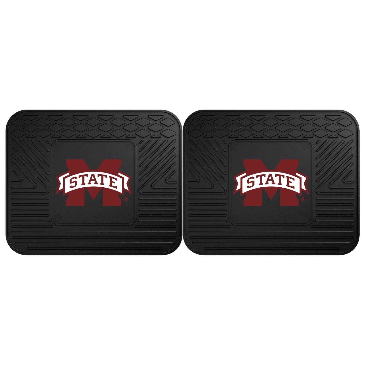 Mississippi State Backseat Utility Mats 2 Pack 14x17