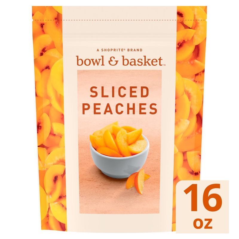 Bowl &amp; Basket Sliced Peaches, 16 oz